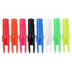 12Pcs Archery Arrow Precision Nocks Set Fit for ID 6.2mm Arrow Shafts - Red