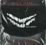 DISTURBED mouth black FACE MASK official merchandise (SEALED)