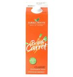 James White British Carrot Juice with added Vitamin D 1L - 2 Pack