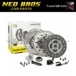 Genuine LUK 4pc Clutch Dual Mass Flywheel & Slave Cylinder Kit Audi A4 A5 Q5