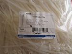 5 Bags of 1000, T & B #TY35M, TY-RAP, 7.8" Long, Max Bundle 1.75", Nylon, 50lbs.