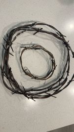 American Horror Story AHS Roanoke Screen Used Prop Barbed Wire Crown & Bracelet