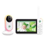 LeapFrog LF2415 5" Video Baby Monitor Two-way Talk Back Night Light C Grade