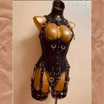 GENUINE  LEATHER SEXY CORSET  BDSM / UNISEX  MADE TO MEASURE