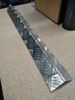 Door STEP TREAD PLATE  Angle 50MM X 50MM  Anti Slip Aluminium CHEQUER PLATE 