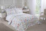 Bedspread Set 3Pcs Quilted Patchwork Bedspread Double King Single Bed S Meadow