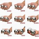 Solid Steel Ball Middle-aged And Elderly Health Ball Exercise Fitnesshandbal