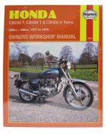 Haynes Workshop Manual Honda CB250T, CB400T & CB400A Twin