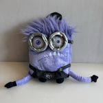 Despicable Me Evil Purple Minion Plush Rucksack Bag By Posh Paws Back Pack