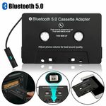 Bluetooth 5.0 Car Audio Stereo Cassette Tape Adapter to Aux Adapter USB Charging