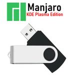 Manjaro KDE Plasma  Secure, Fast & Lightweight OS Bootable USB Try/Install