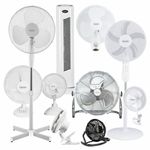 PEDESTAL OSCILLATING COOLING FAN DESK FAN CLIP FAN AIR COOLER WATER SPRAY COOLER