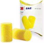 3M EAR Classic Foam Ear Plugs, Sleep Aid, SNR 31dB Factory Sealed 100% Hygienic