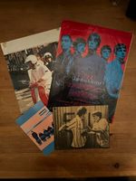 Oasis original 1990s Britpop image/pinup bundle: postcard/punch/scooter/lyrics