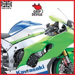 Grip Devils Tank Grips: Kawasaki ZX-10R 2016+ Clear