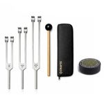 Otto Weighted Tuning Fork Set 32Hz 64Hz 128Hz  Pain Relief , Vibrational Healing