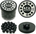 Hard Nylon Balls Paintball 68 caliber f Target Practice - 40 pcs