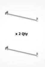 Pack Of 2 New Ikea Kungsfors stainless steel hanging rail 40cm, 004.424.99