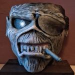 Iron Maiden Two Minutes to Midnight Eddie Figural Plant Pot