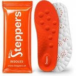 Original Steppers Comfort Boosting Massage Insoles for Heel & Plantar Fasciitis