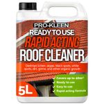 ProKleen Roof Cleaner Ready To Use Removes Black Spot Lichen Algae Dirt 5L