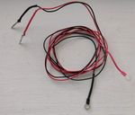 MODEL TRAIN OO GAUGE CONTROLLER TO TRACK LEADS PAIR 100CM RED BLACK KIT NEW