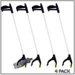 4PACK PICKUP TOOL LONG REACH GRABBER REACHER HELPING HAND 75CM LONG