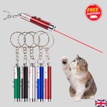 2 in 1 laser pen cat toy red point laser light pet toys 1mW random colour