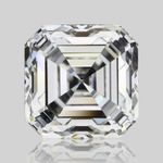 1.51 Carat Cert. GIA Asscher Natural Mined Diamond Loose I color VVS1 clarity