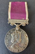British Army LS&GC Medal - REME - Sgt P. H. McClune - QEII Long Service Silver