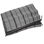 Luxury Awning Carpet 2.5 x 6.5m Moroccan Style Padded Ground Sheet H/D Grey PLS