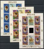 Belize 1982 Royal Baby Birth MNH Sheetlets Set #A90397