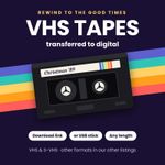 VHS Tape to Digital Transfer Service – VHS & S-VHS to MP4 on USB Stick, UK