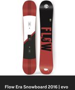 Flow ERA 156 Freestyle, All Mountain Snowboard  Used, Great Condition,