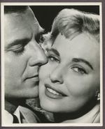 Lola Albright & Craig Stevens 1958 Hollywood Glamour Portrait Peter Gunn J5981