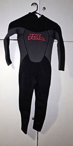 No Fear Children’s Full Length Wetsuits Wetsuit For 9-10years Black/Grey