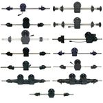 Motocaddy Gearbox & Axle For Electric Golf Trolley - S1 S3 S5 M1 M3 M5 and DHC