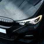 High Gloss Black 7D Carbon Fibre Vinyl Car Wrap Film Sticker Air Bubble Free