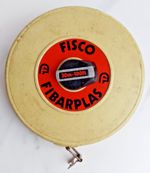Fisco Fibarplas Fibreglass Measuring Tape 30m 100ft Surveyor Builders J2696