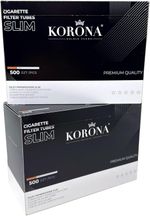 Korona SLIM Tubes 6,8 mm diameter - 1000 Tubes,White