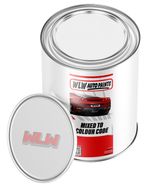 BASECOAT PAINT NEAT UNTHINNED MIXED TO CAR COLOUR CODE - BODYSHOP HIGH QUALITY