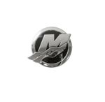orig. Quicksilver Mercury logo sticker relief sticker 8m0043701 ø3.9cm decal