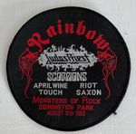 Monsters of Rock Donington Park 1980 Unused Vintage Original woven patch RARE.