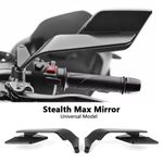 Stealth Max Mirror Kits Adjustable Rearview Mirrors For YAMAHA MT-09 MT-07 MT10