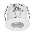 Danlers CEFLPIR10A 10A PIR Occupancy Switch Ceiling Flush Mount White