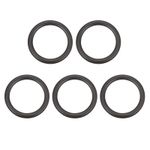 5 Pcs 0.16 x 0.98 Inch Metal O Ring Solid Seamless 304 Stainless Steel Rings
