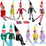2025 Christmas On The Shelf Xmas Plush Elf Doll Toy Boys Girls Tradition Doll
