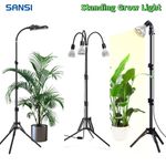 SANSI LED Grow Lights with Tripod Stand for Indoor Tall Plants Growing UK Plug
