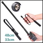 33/47cm Foldable Tactical Antenna SMA-Female for Baofeng UV-5R/82  Two Way Radio