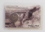 Daily Mail First World War Commemorative Kings Shilling Coin in New Sealed Pack